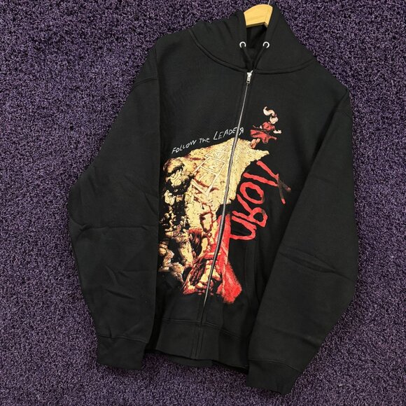 Korn Follow the Leader Rock zip up hoodie size extra large - Picture 3 of 4